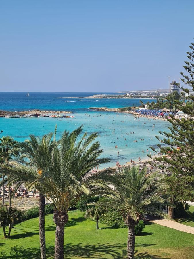Nissi Golden Sands Sea View 2 Bedroom Apartment Aya Napa Dış mekan fotoğraf