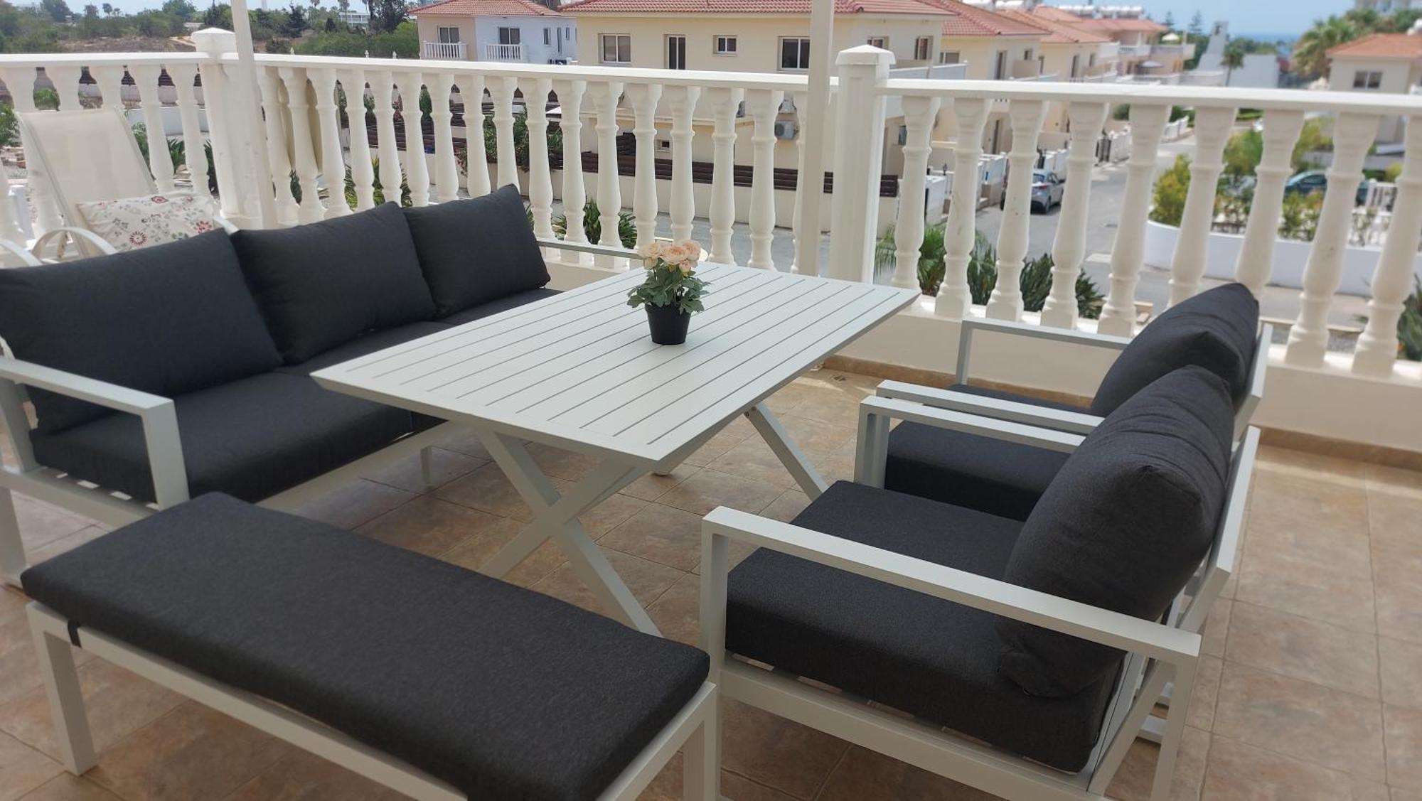 Nissi Golden Sands Sea View 2 Bedroom Apartment Aya Napa Dış mekan fotoğraf